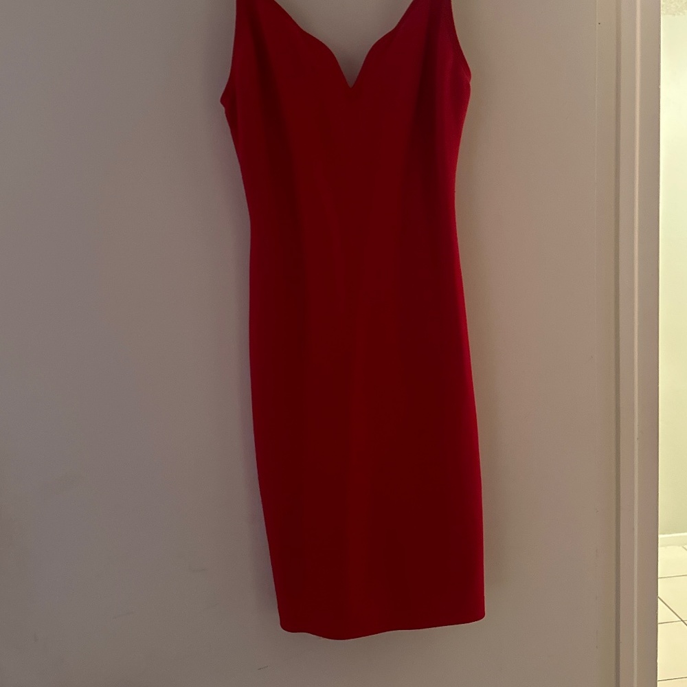 Red dress